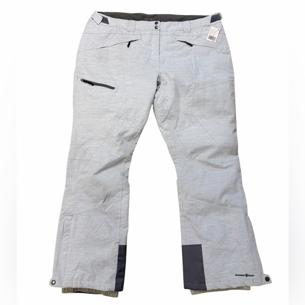 Light Gray Women’s Snow Pants